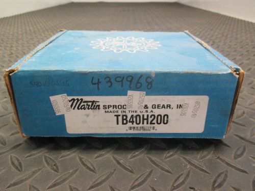 ( New ) Martin Sprocket &amp; Gear TB40H200 Poly Chain