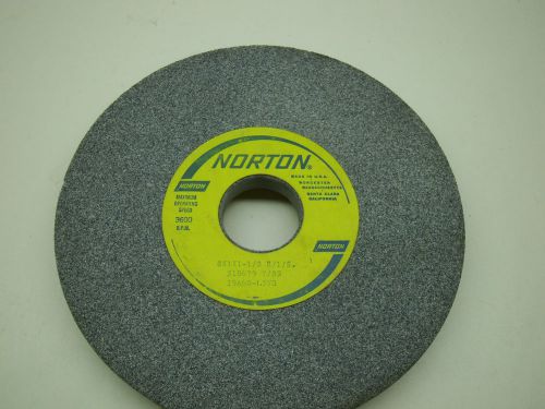 NORTON GRINDING WHEEL 19A60-L5VG 8 X 1 X 1-1/2 4/1/S #6772