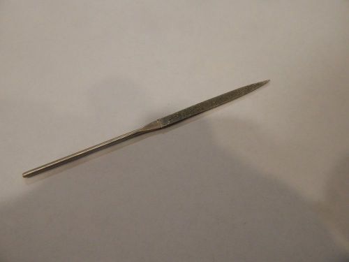&#034;STARLITE&#034; # 109050 Magnicon Diamond Plated Needle File, Knife, Fine Grit