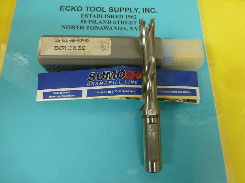 Indexable drill iscar sumocham dcn-0531-266-063a-5d .531&#034; diam clnt new $140.00 for sale