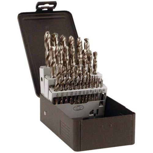 Precision dormer c29r10co jobbers length twist drill set, size: 1/16&#034; to 1/2&#034; by for sale