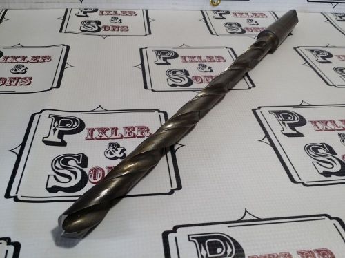 55/64&#034; x 19-1/2&#034;  extra length hss heavy duty 4 mt taper shank drill for sale