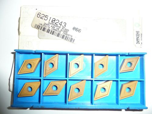 10 new  valenite  dnmm 432hs  sv325  carbid  inserts for sale