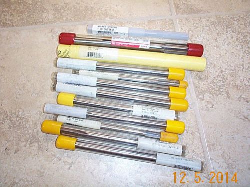 Reamer lot of 12  usa made  tool  l&amp;i winooski morse union new for sale