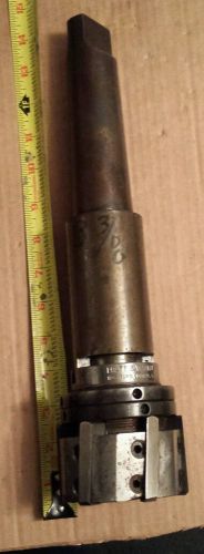 Large pratt &amp; whitney 3 3/8&#034; adjustable reamer morse taper ms32 shank m9 for sale