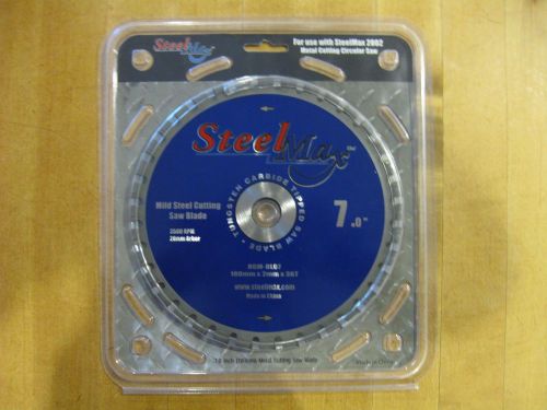 SteelMax 7&#034; Saw Blades for Cutting Mild Steel
