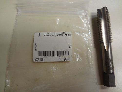 5/8-11 hss (3 flute) h3 spiral point gun tap, plug, greenfield made in usa for sale