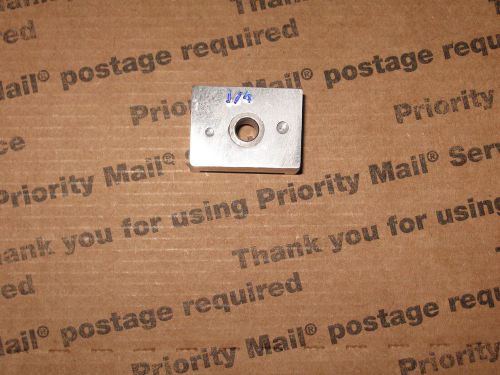 Aviation drill block with  press fit bushing for sale