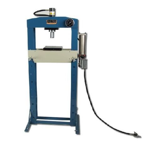 20 ton 7&#034; strk baileigh hsp-20a h-frame hydraulic press, pneumatic/manual operat for sale