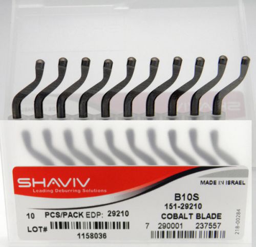 10pcs cobalt b10s type replacement blades shaviv for sale