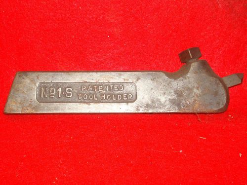 Vintage Lathe Armstrong Patented Tool Holder No 1-S With Bit