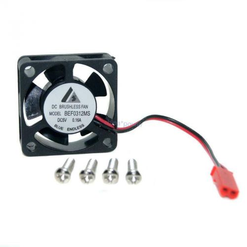 Bef0312ms brushless fan cooling dc 5v 0.16a jst connector for r/c model for sale