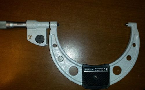 Mitutoyo digital micrometer 5-6&#034; for sale