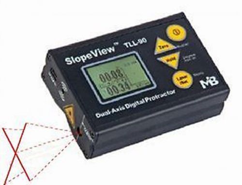 Smart level digital protractor inclinometer laser angle with cross (+) laser for sale