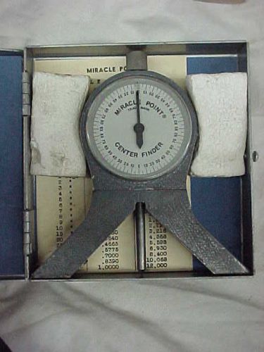 ERIK MIRACLE POINT MAGNETIC V BASE PROTRACTOR MODEL NO 900 CULLEN MADE IN USA
