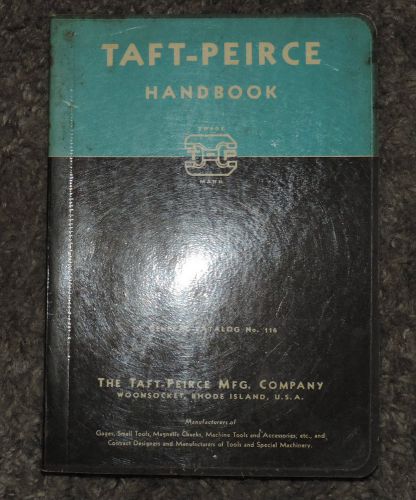 1954 TAFT-PEIRCE Handbook General Catalog No. 116