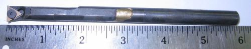 Solid carbide indexable boring bar, insert, .375&#034; shank for sale