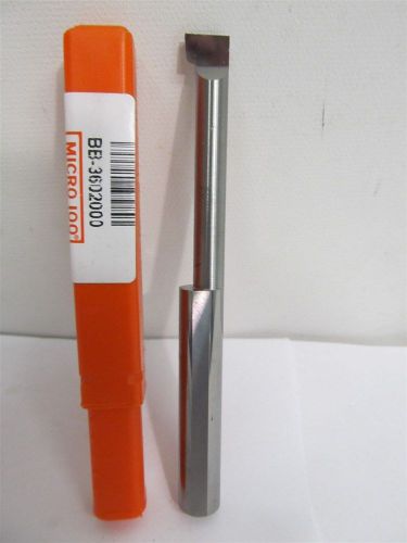 Micro 100 Tool Corp BB-3602000, Style BB, RH, Solid Carbide Boring Tool