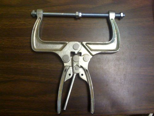 Destaco model no 486 squeeze action clamp, 1,000 lbs, full 6&#034; jaw span for sale