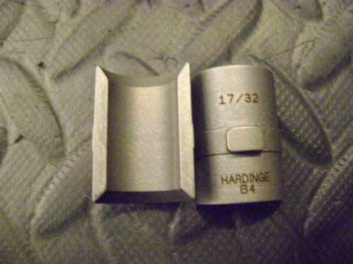Hardinge 17/32&#034; Round B4 Feed Finger Collet Pad