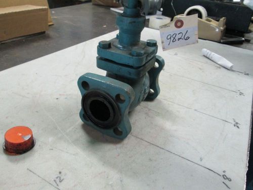 Wf1 globe valve #580b0167c 1.5&#034; flange connection #580c0085c (new) for sale