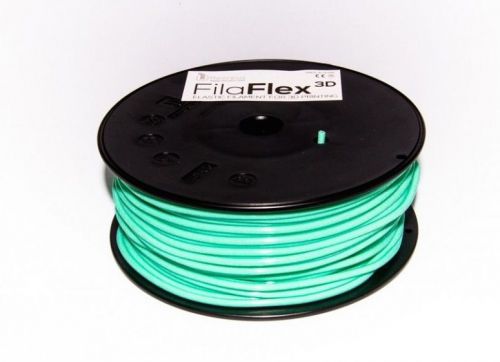 Aqua color Recreus FilaFlex flexible filament for 3D printing, 1.75mm 500g