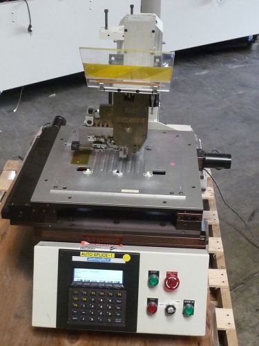 Autosplice CC-112 Benchtop Compact CNC Pin Assembly System Automated Insertion