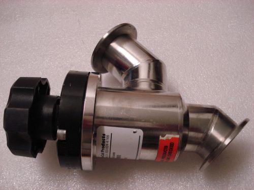 Nc nor-cal products aiv-1502-nwb manual isolation angle valve for sale