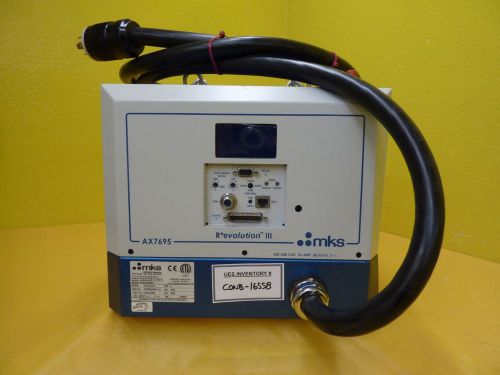 Mks instruments ax7695amat-03 remote plasma source 0190-34349 r*evolution as-is for sale