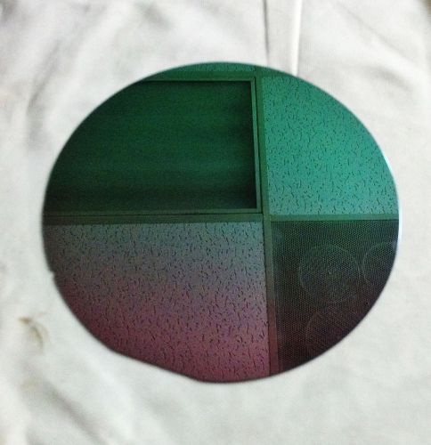 5 inch 125 mm Silicon Wafers polished mechanical, Fluoroware A182-50MB &amp; Robox