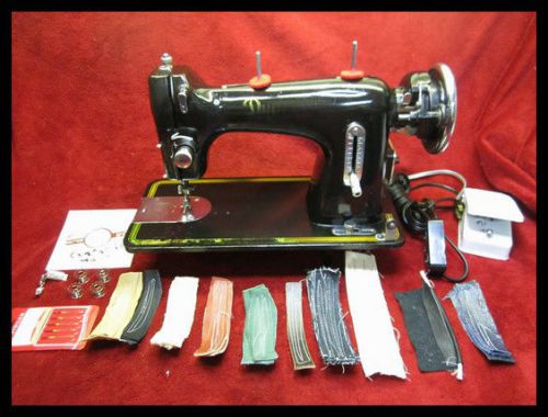 Industrial strength heavy duty dupke 122 sewing machine for sale