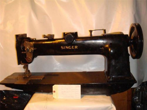 SINGER DOUBLE NEEDLE, LONG ARM, WALKING FOOT, heavy duty sewing machine TAG3108