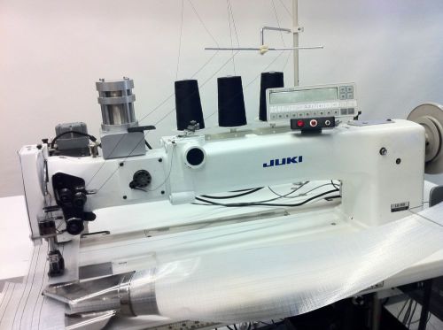 New Juki LG-158 Double Needle fully automated unit