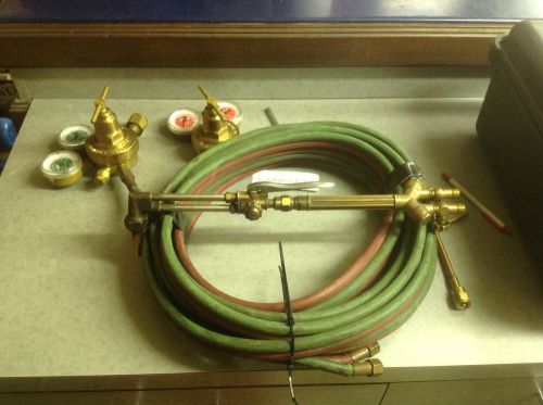 Acethylene victor 100fc torch  - gauges oxygen acetylene - hose tip - bundle 2w1 for sale