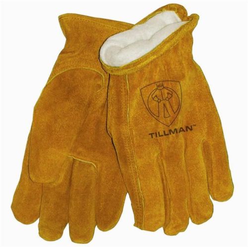 Tillman 1404 Fleece Lined Select Split Cowhide Winter Gloves, Large