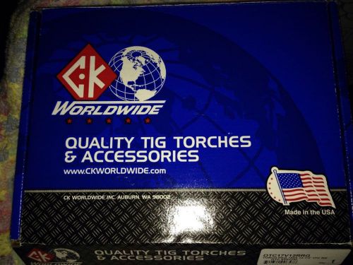 Quality tig torches and accessories