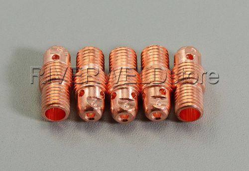 13n27m 5/64&#034; 2.0mm collet bodies fit tig torch sr db pta wp 9 20 25 series, 5pk for sale