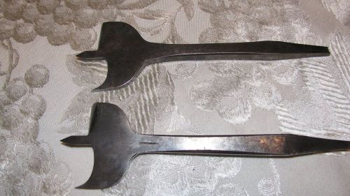 2&#034; center spur auger bits (2 pieces) different makers for sale