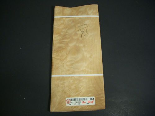 Western figured maple veneer wood 6 1/2&#039;&#039; w x 14 1/2 &#039;&#039;l x 1/32&#039;&#039; thick 18pieces for sale