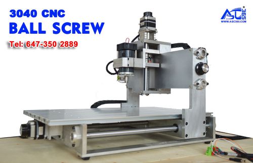 Cnc engraving machine 30x40  carver ball screw with 4axis control box 110v new for sale