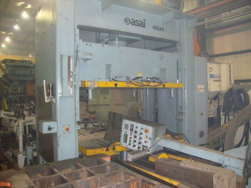Asai H1S60 120 Ton Hydraulic Metal Stamping Press