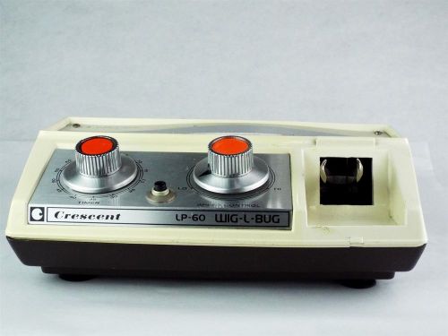 Crescent Wig-L-Bug LP-60 117V Variable Timer Dental Lab Mixer Amalgamator