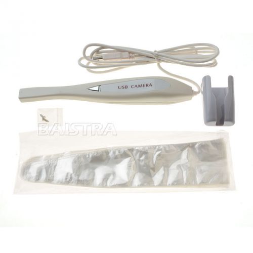 Dental intra oral camera 4 led light &amp; 2 violet light usb /2.0 mega pixels for sale