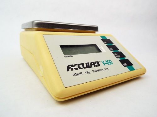 Acculab v-400 scale dental lab digital precision weight scale for sale