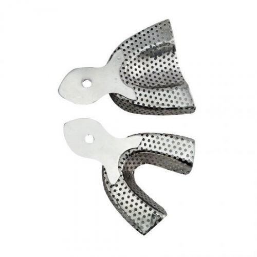 Brand new 3 sets dental stainless steel anterior dental impression trays for sale