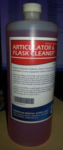 ARTICULATOR &amp; FLASK CLEANER- 1 Quart Makes 1 GALLON For Dental Lab