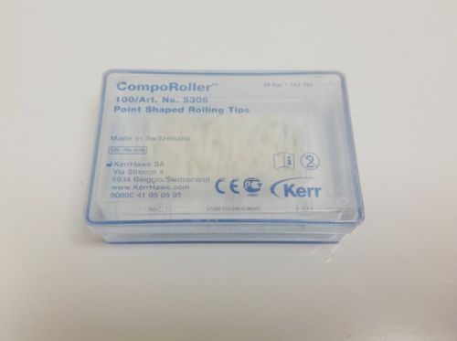 Dental Kerr comporoller point shaped rolling tips disposable switzerland