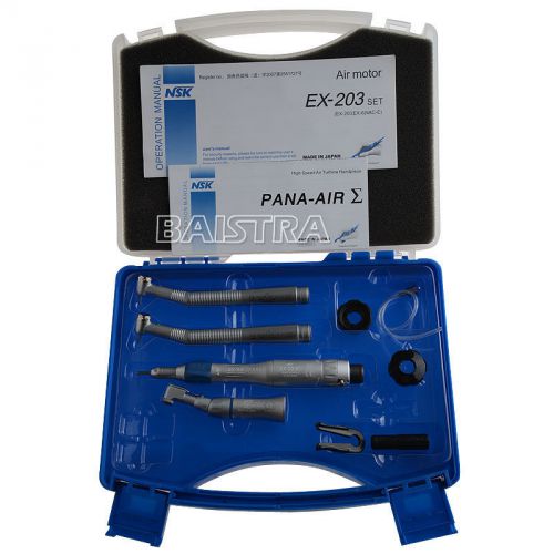 Dental NSK Pana air High Speed Handpiece + Low Speed handpiece kit EX203C 2 hole
