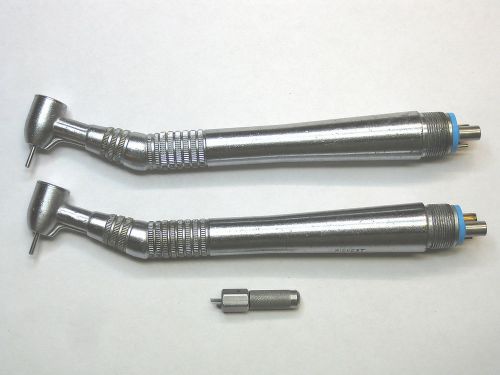 2 Midwest Quiet Air Manual Chuck Highspeed Handpieces - Includes 90 Day Warranty