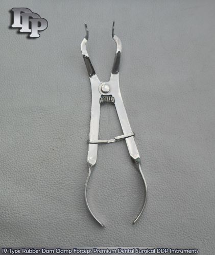 IV Type Rubber Dam Clamp Forceps Premium Dental Surgical Instruments